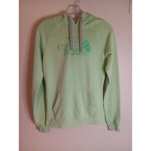 The North Face Womens Pullover Hoodie Half Dome Light Green Sz Small